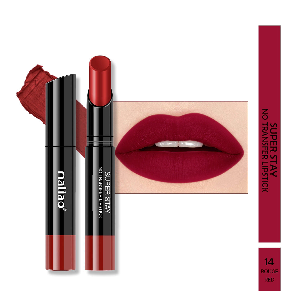 Maliao Super Stay No Transfer Lipstick - Unwavering Elegance Lip